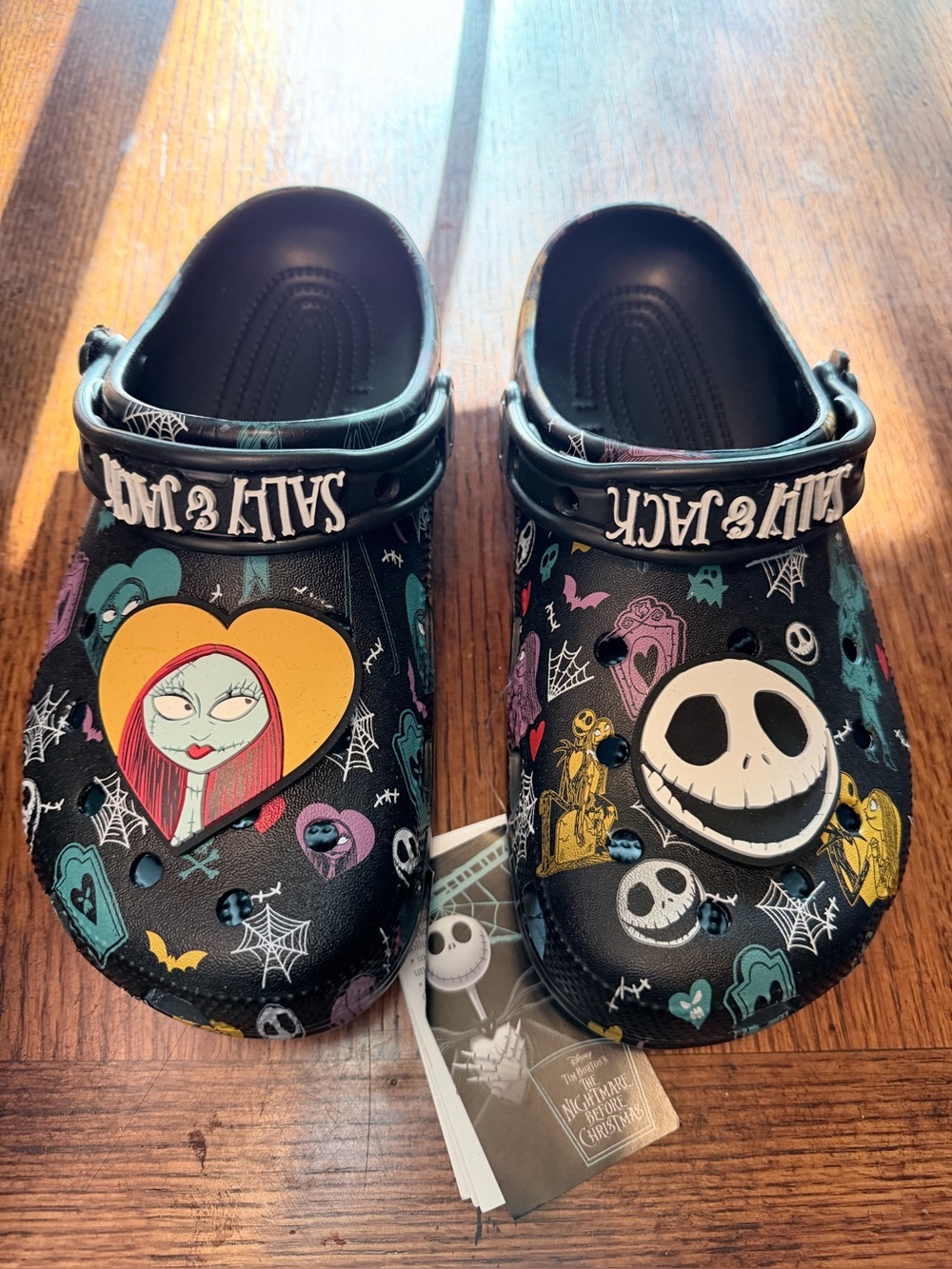 Special Edition Black Nightmare Before Christmas Clogs! Sold out online.